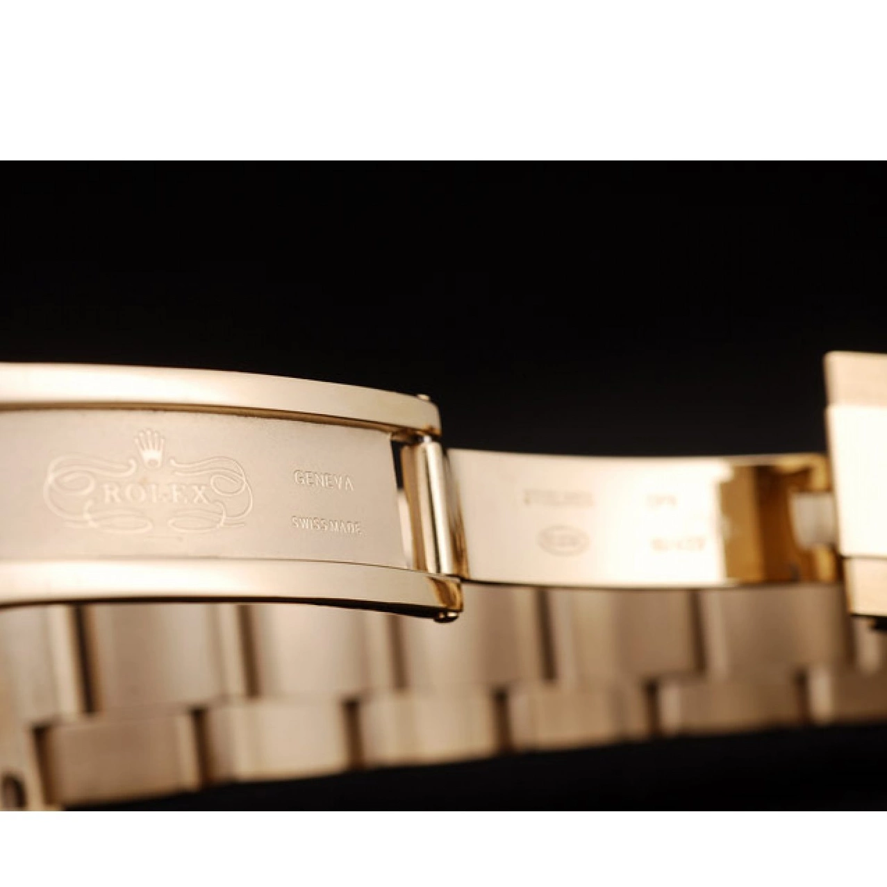 Aaa replica watch Dial Gold Master Rolex 98232 Yacht Gold Bezel 0624